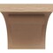 Ekena Millwork 8"W x 8"D x 8"H Wide Viola Rough Cedar Woodgrain TimberThane Corbel, Primed Tan CORUR08X08X08VIORCPR - alternate 5